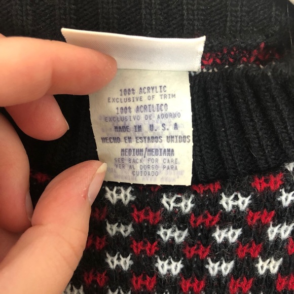 VINTAGE Huntington Ridge Farmhouse Winter Sweater - Picture 6 of 15